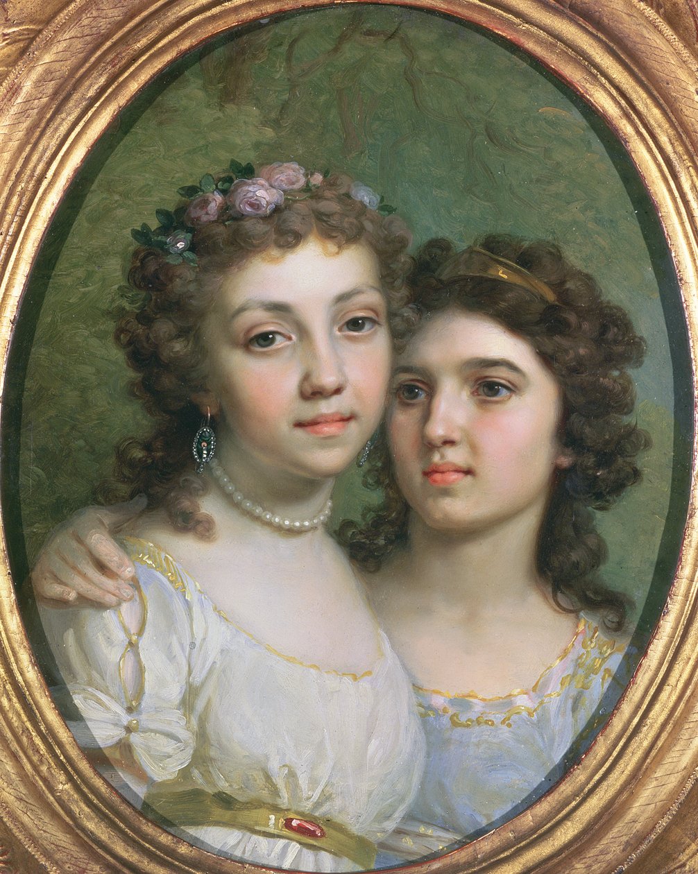 Lizanka e Dashenka, 1784 da Vladimir Lukich Borovikovsky