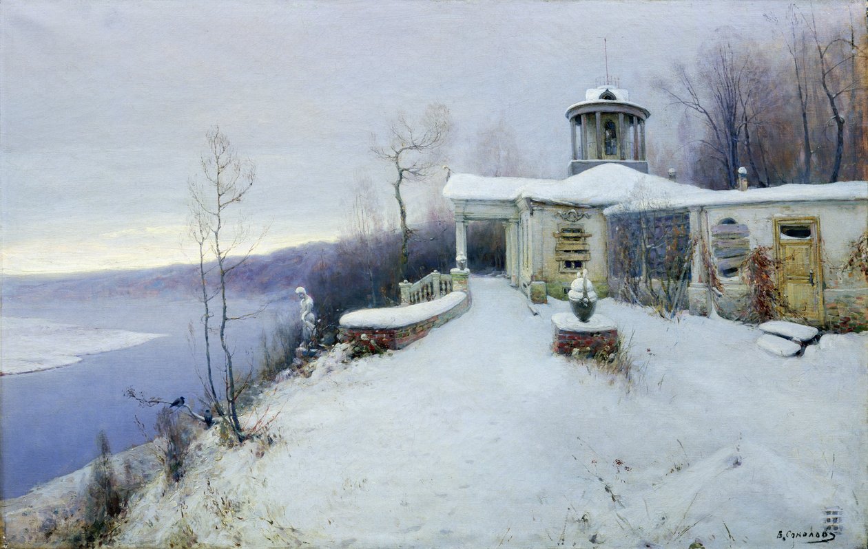 Una casa padronale abbandonata da Vladimir Pavlovich Solokov