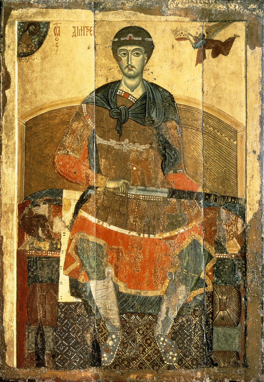 San Demetrio di Salonicco da Vladimir Suzdal School