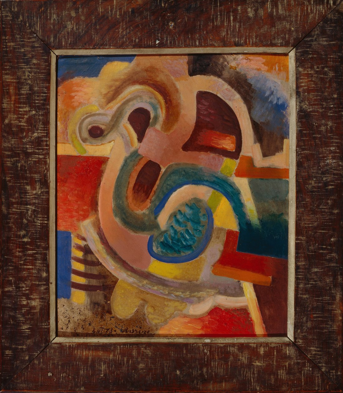 Composizione astratta n. 8, 1913 da Daniel Vladimir Baranoff Rossine