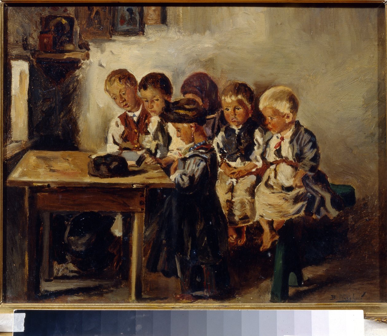 Aspettando la maestra da Vladimir Egorovic Makovsky