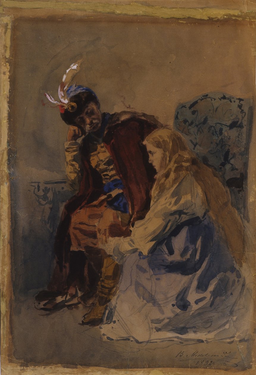 Mazepa con Maria da Vladimir Egorovic Makovsky