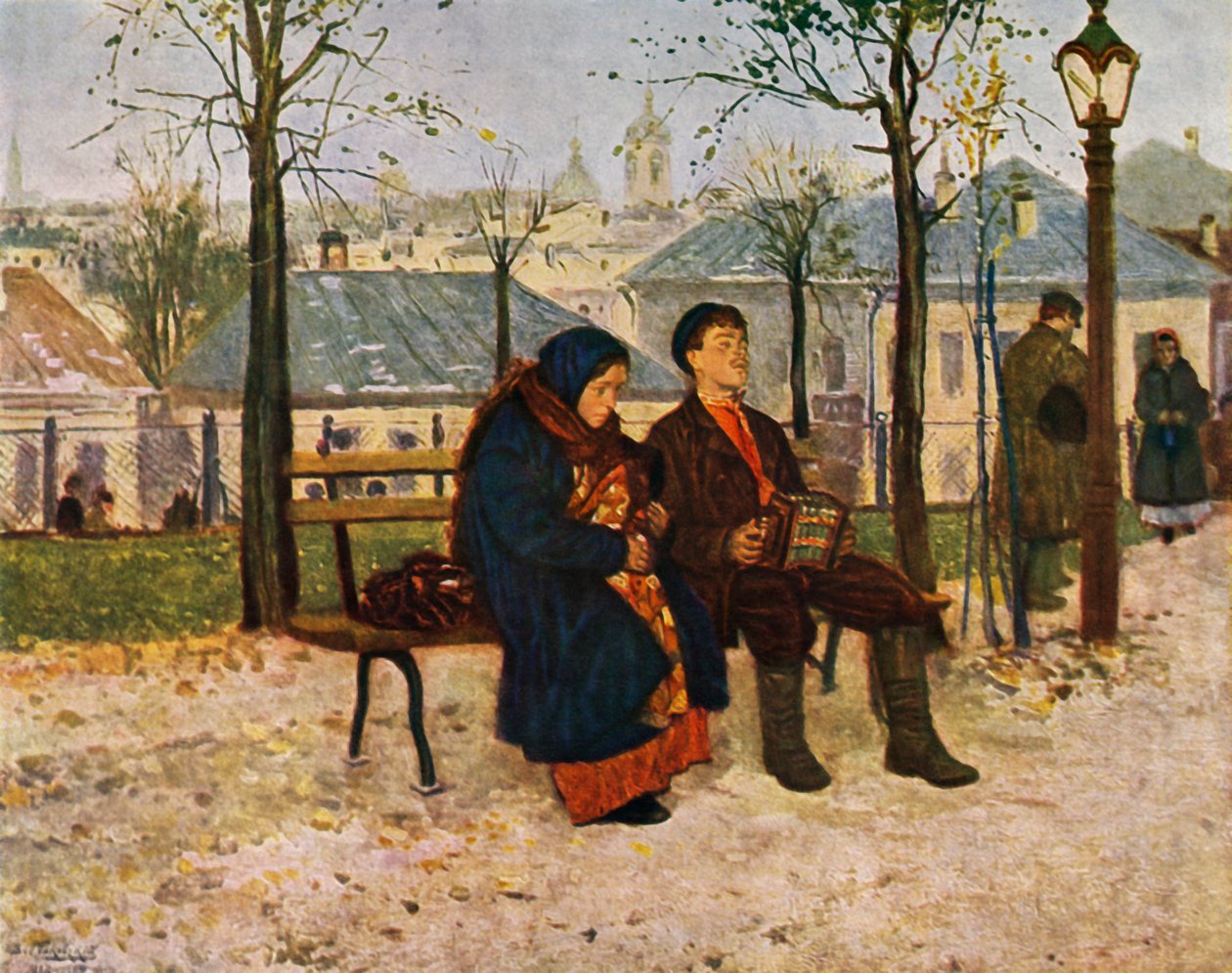 Sul Boulevard da Vladimir Egorovic Makovsky