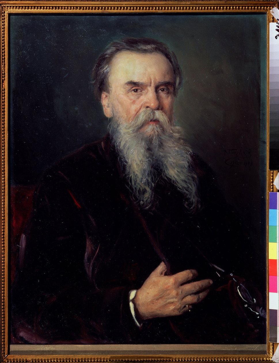 Ritratto del collezionista Ivan Tsvetkov da Vladimir Egorovic Makovsky