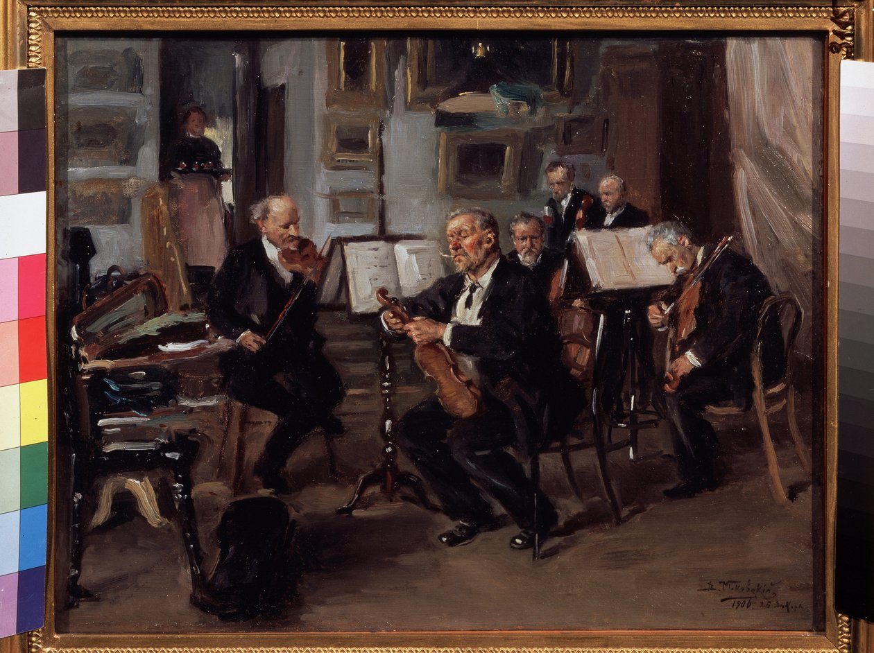 Serata musicale da Vladimir Egorovic Makovsky