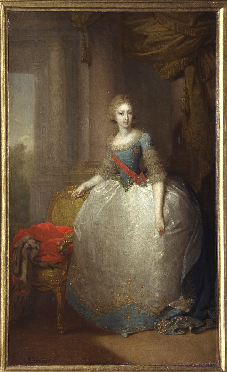 Ritratto di Elena Pavlovna di Russia - Granduchessa Elena Pavlovna di Russia (1784-1803) da Vladimir Lukich Borovikovsky