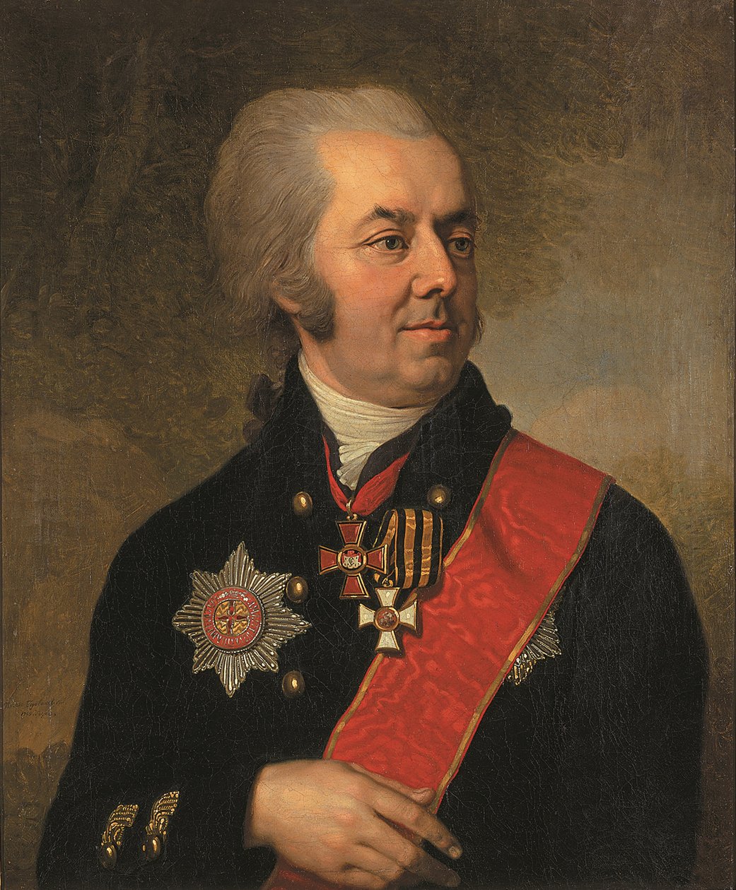 Ritratto di Ioasaph Arbenev da Vladimir Lukich Borovikovsky