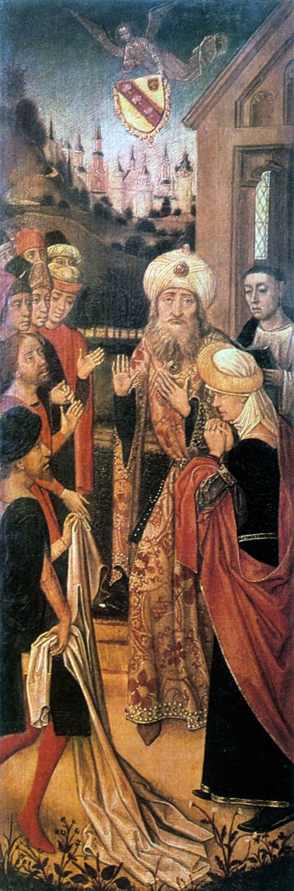 Giacobbe piange sulla tunica insanguinata di Giuseppe, XV secolo da Vrancke van der Stockt