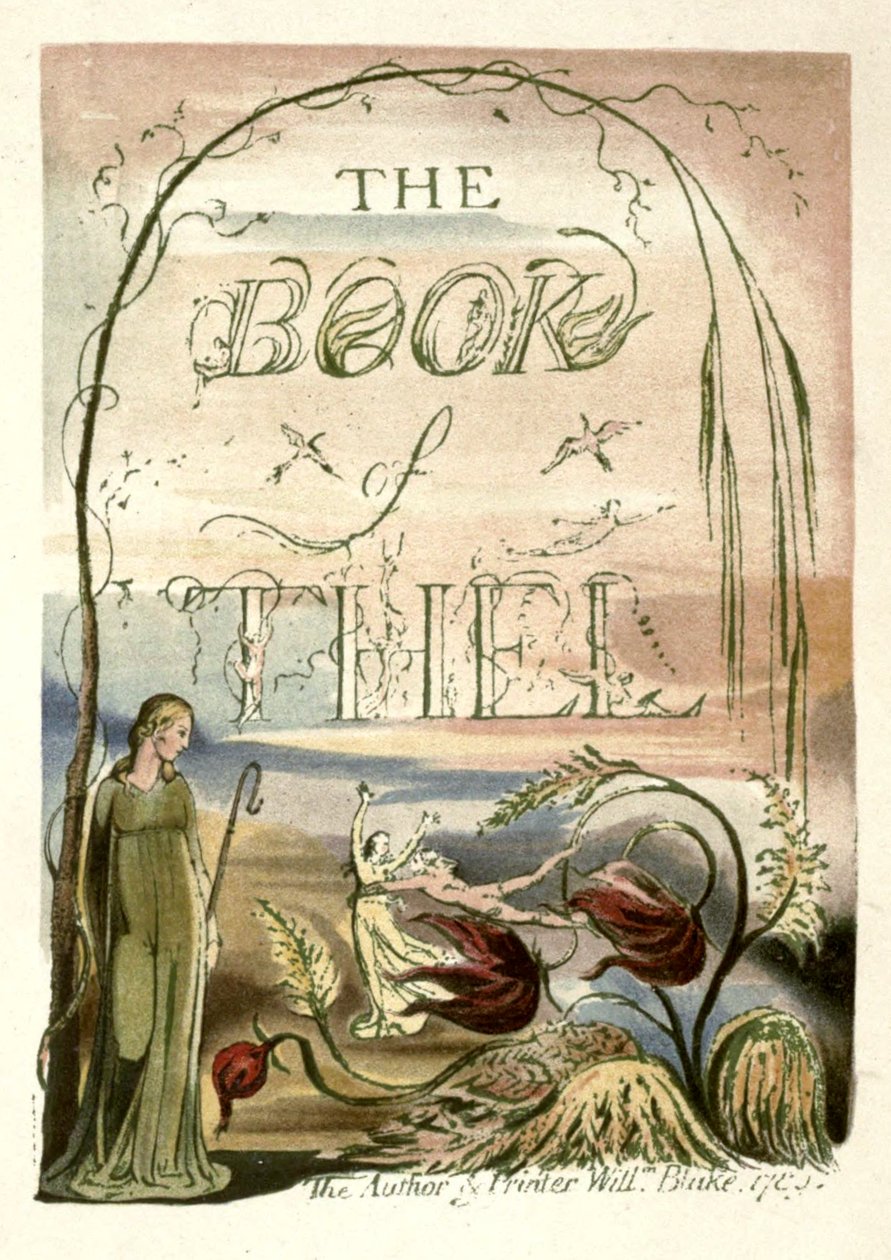 Illustrazione estratta dalla pagina di fronte a 33 di William Blake, pittore e poeta di Richard Garnett Editore: Londra, Seeley. L