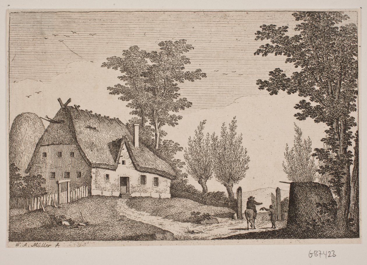 Paesaggio da W.A. Müller