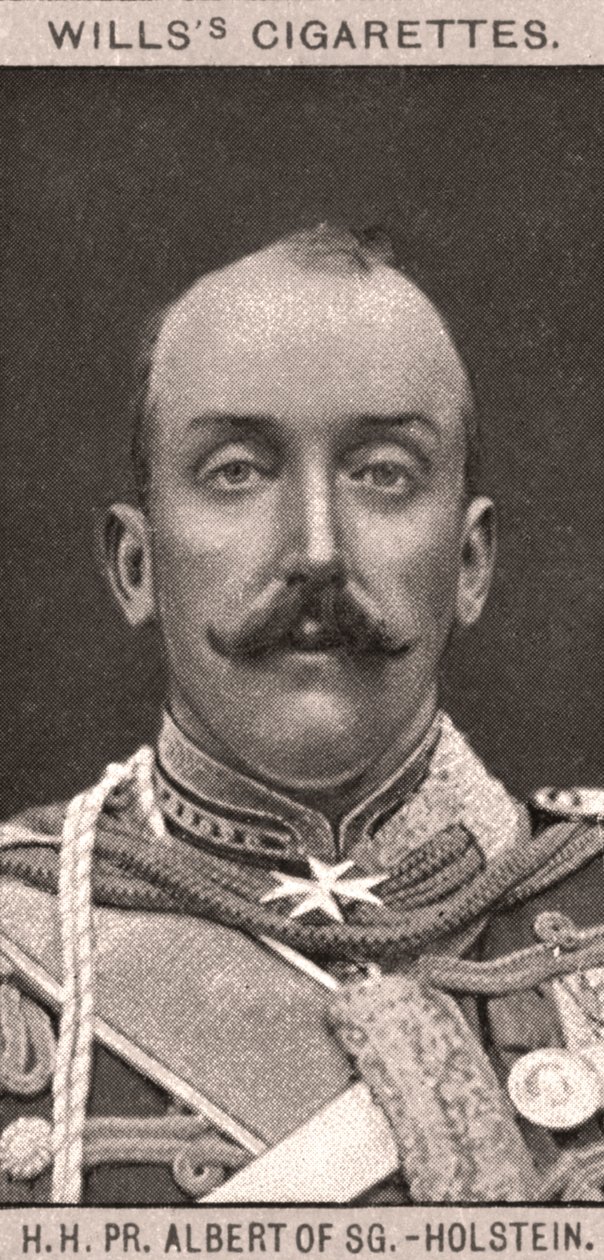 H.H, PR. Alberto di SG-Holstein, 1908 da WD and HO Wills