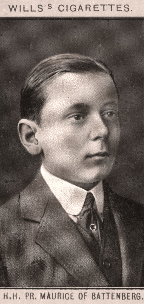 PR. Maurice di Battenberg, 1908 da WD and HO Wills