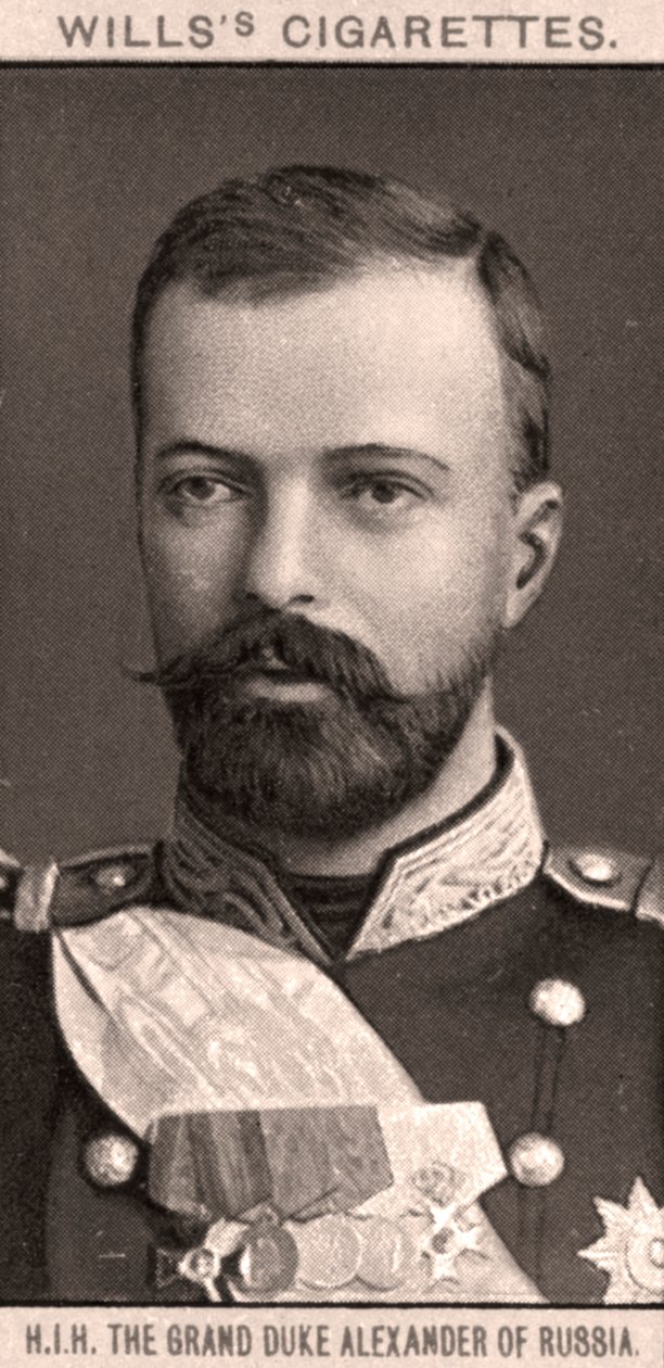 S.A.I. Il Granduca Alessandro di Russia, 1908 da WD and HO Wills