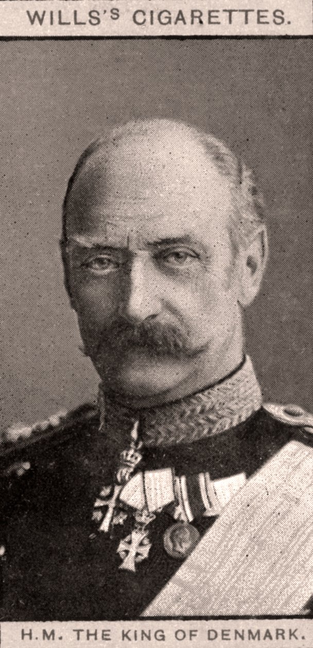 S.M. Il Re di Danimarca, 1908 da WD and HO Wills