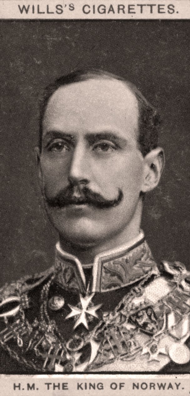 S.M. Il Re di Norvegia, 1908 da WD and HO Wills