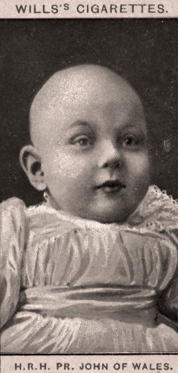 H.R.H, P.R, Giovanni del Galles, 1908 da WD and HO Wills