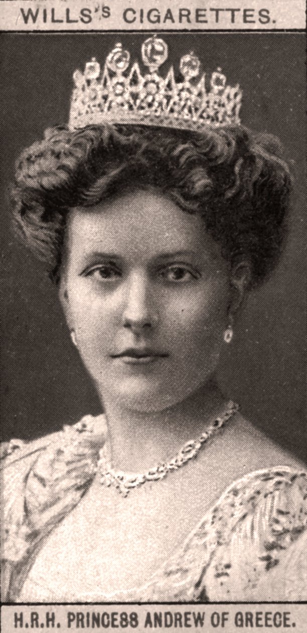 S.A.R. Principessa Andrea di Grecia, 1908 da WD and HO Wills