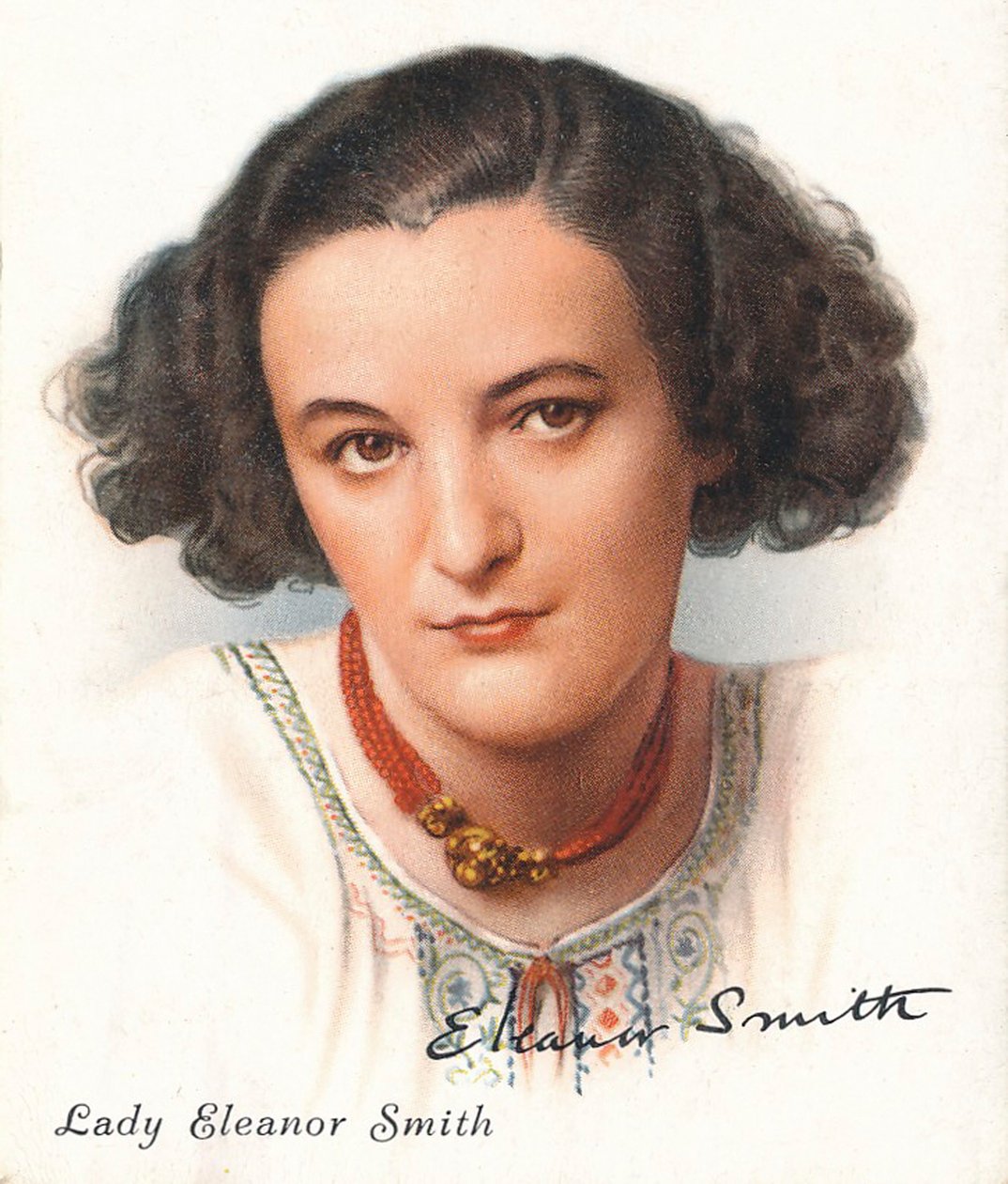 Lady Eleanor Smith, 1937 da WD and HO Wills