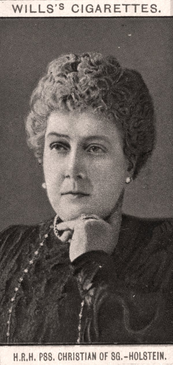 Principessa Cristiana di Schleswig-Holstein, 1908 da WD and HO Wills