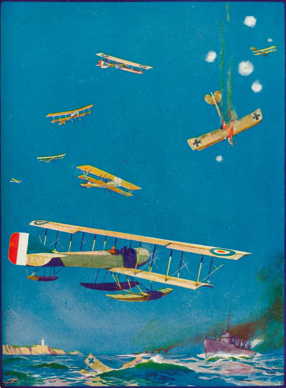 Difesa costiera: il destino dei predoni, c. 1918-1919 da WH Holloway