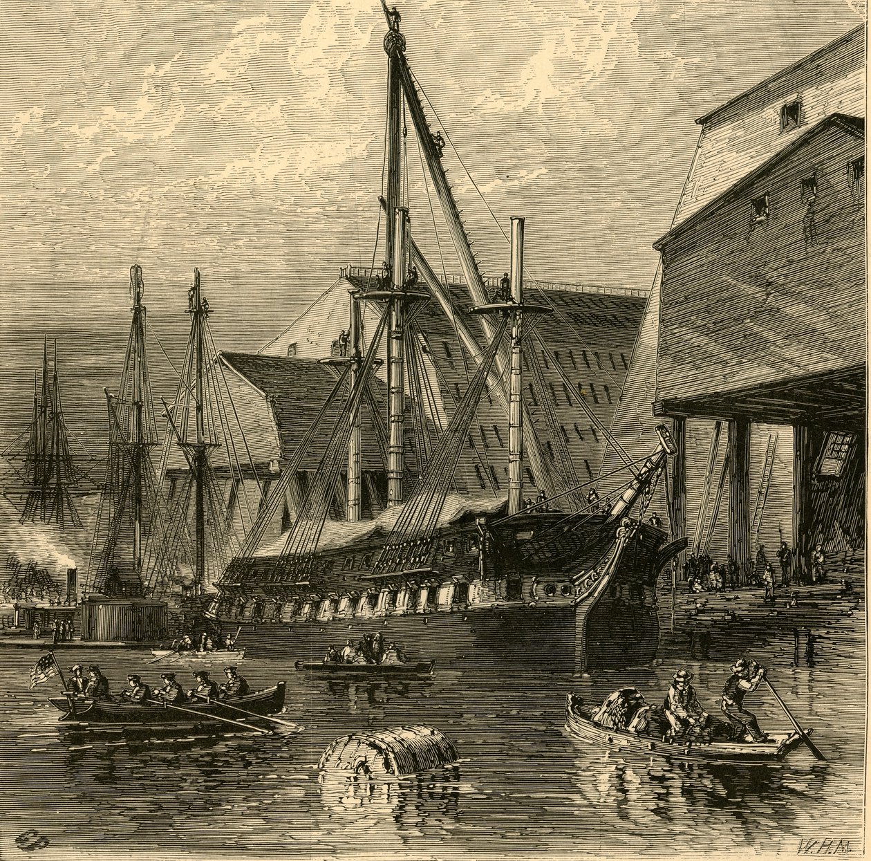 Cantiere navale da W.H. Morse