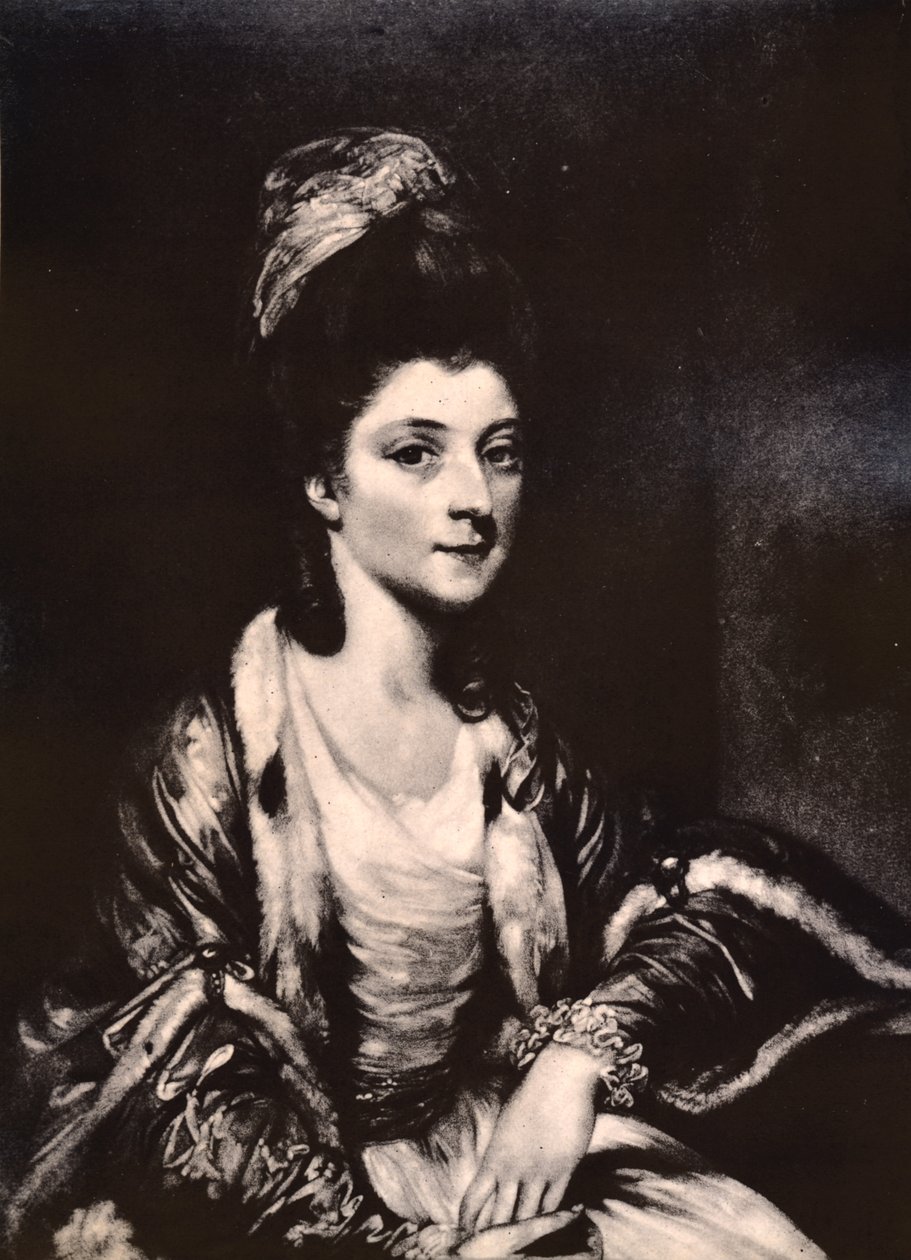 Signora Callender, di Craigforth, XIX secolo da W. Dickinson