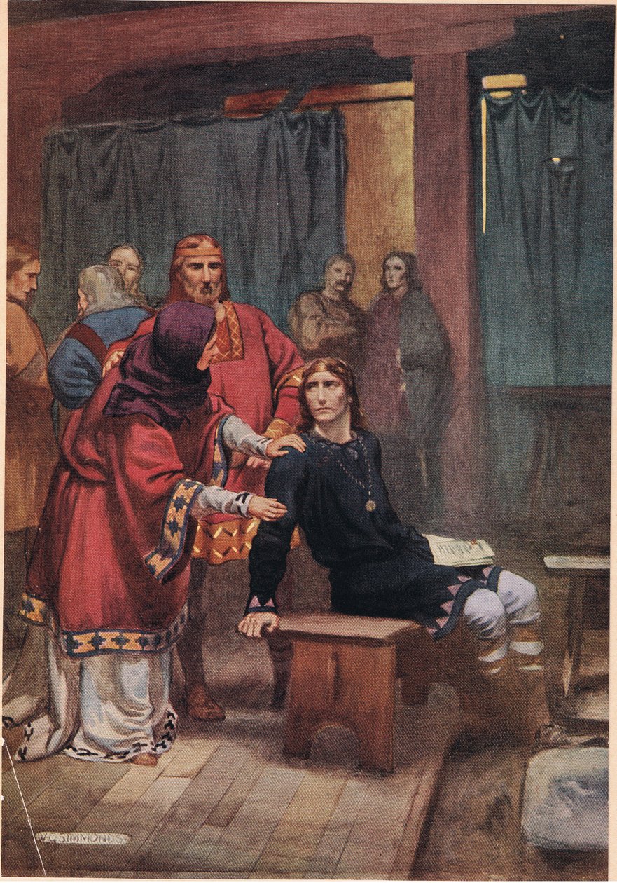 La Regina cerca di confortare Amleto, da 