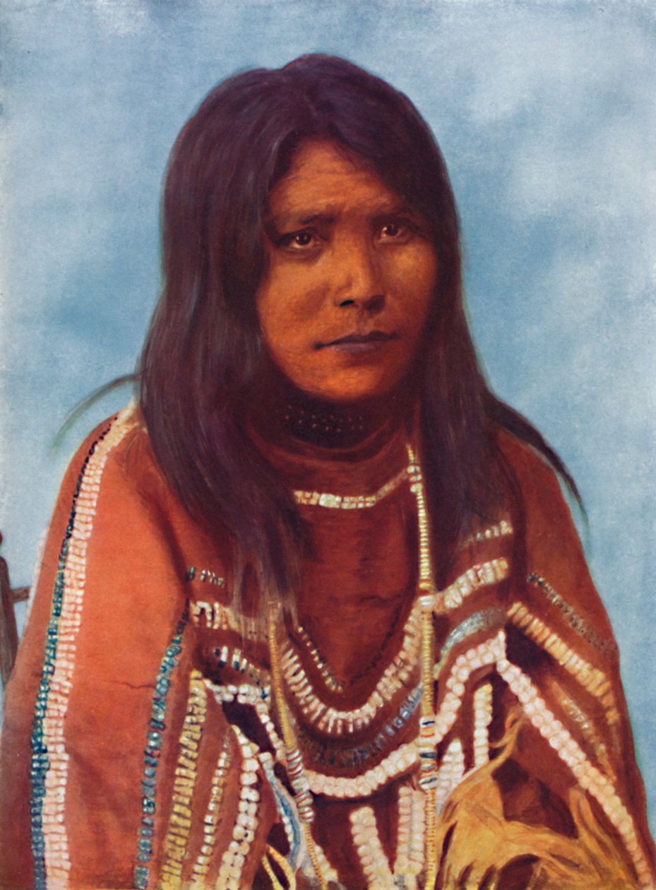 Una donna indiana Sarcee da W. Hanson Boorne