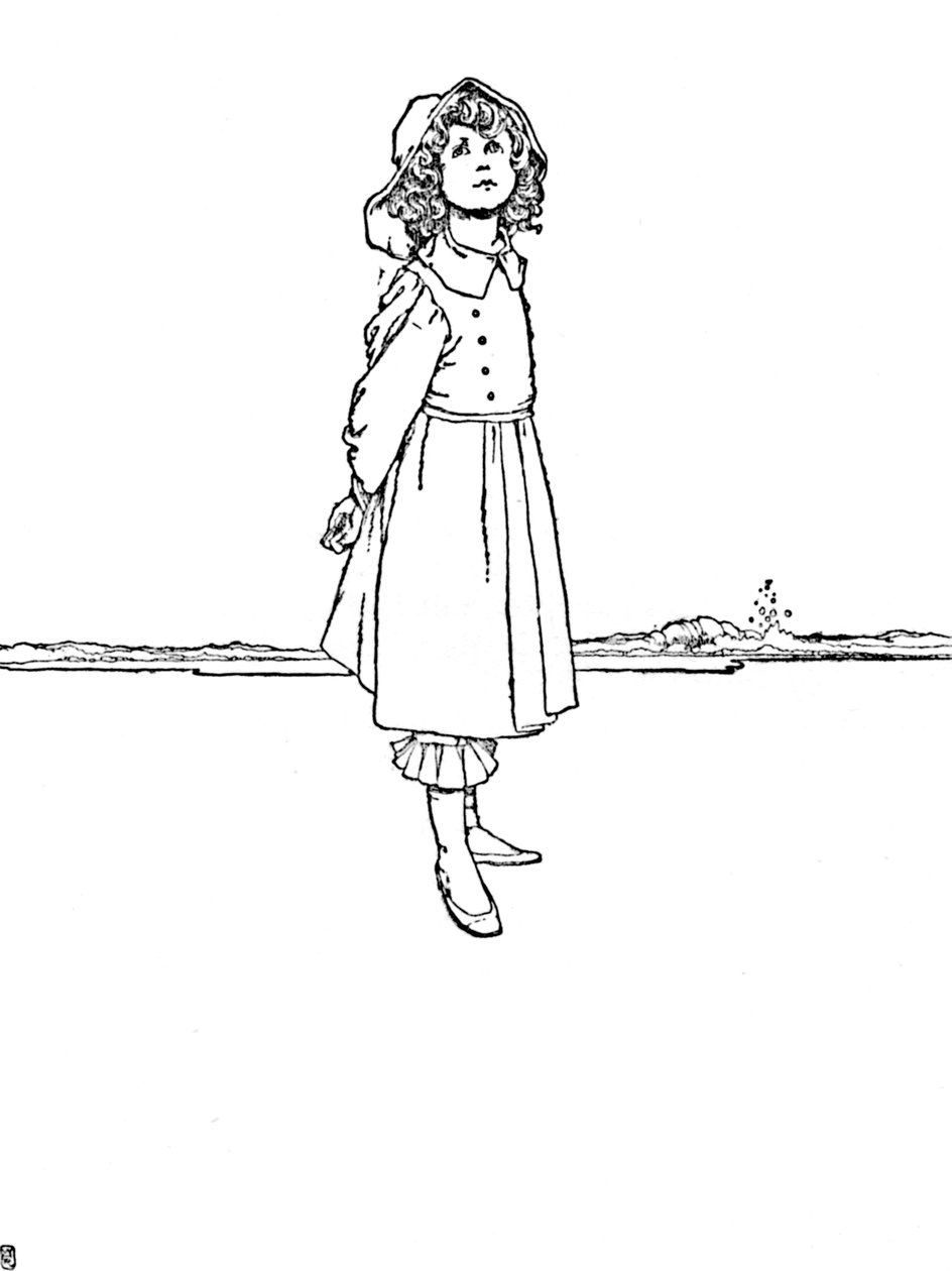 E Karen era vestita molto ordinatamente, c1930 da William Heath Robinson