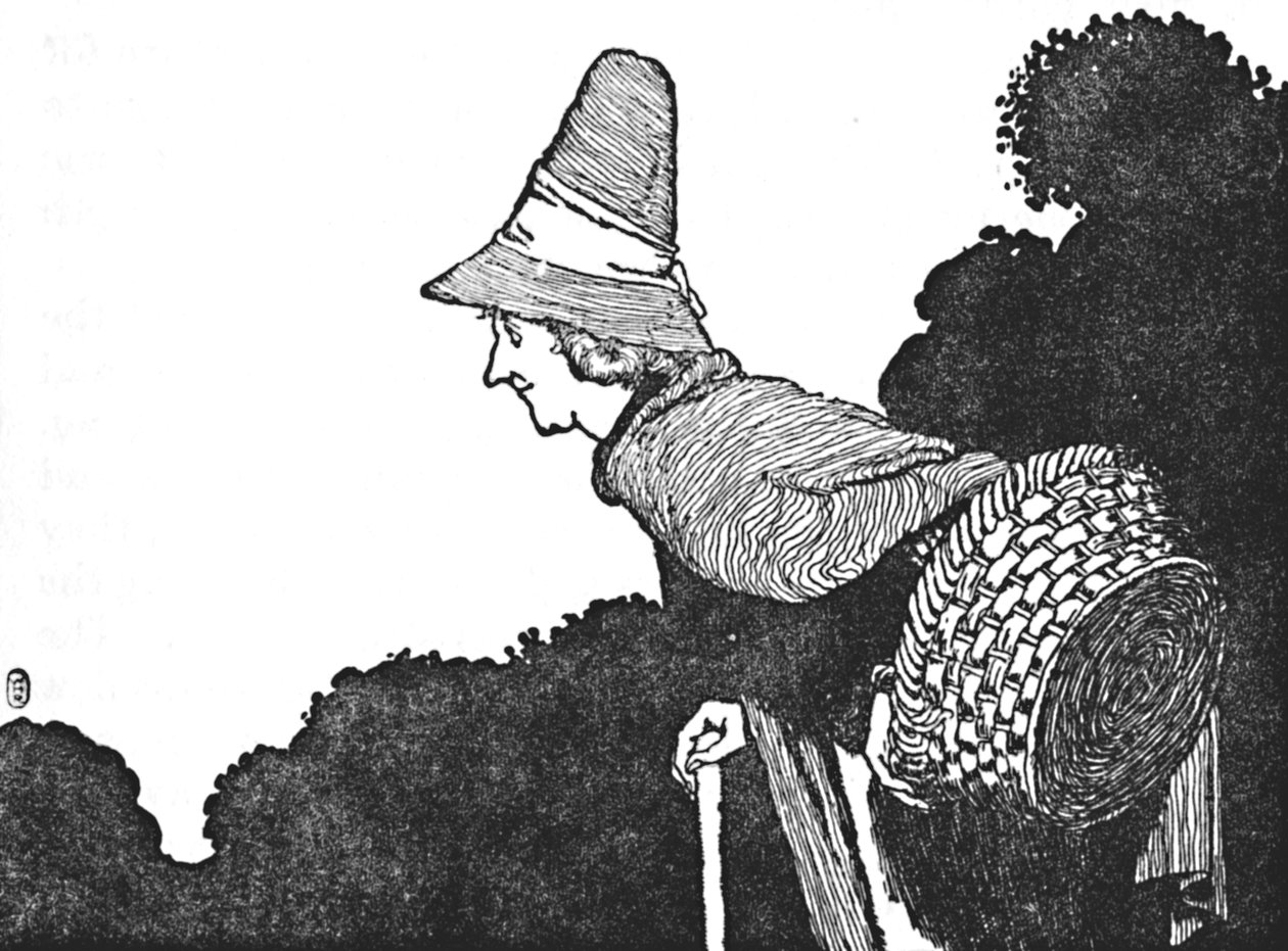 E Incontrò una Vecchia con un Cestino Pieno di Bacche da William Heath Robinson