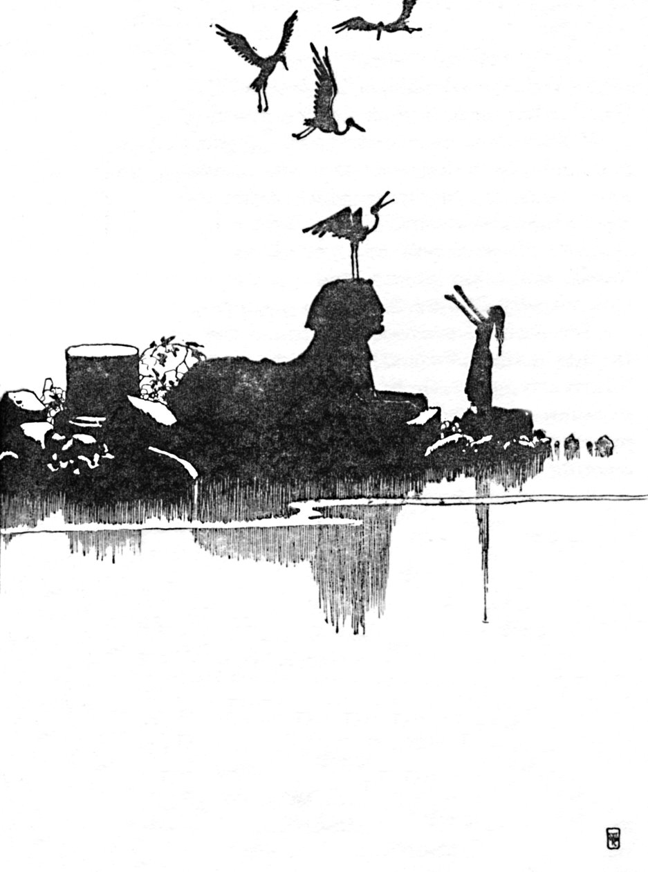 Poi vide le cicogne, c1930 da William Heath Robinson