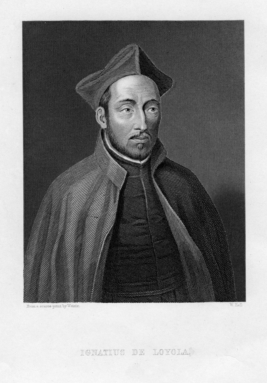 Ignazio di Loyola, Superiore Generale della Compagnia di Gesù da W. Holl