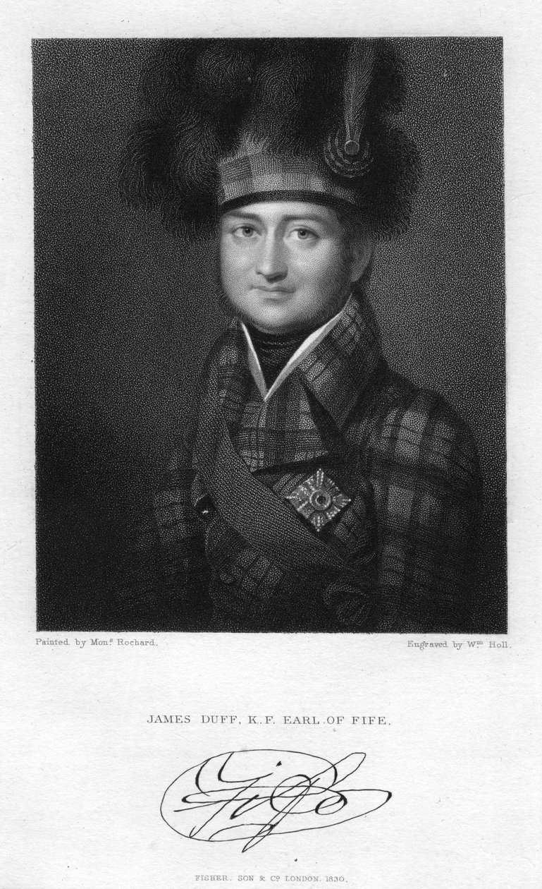 James Duff 1729-1809, 2° Conte di Fife da W. Holl