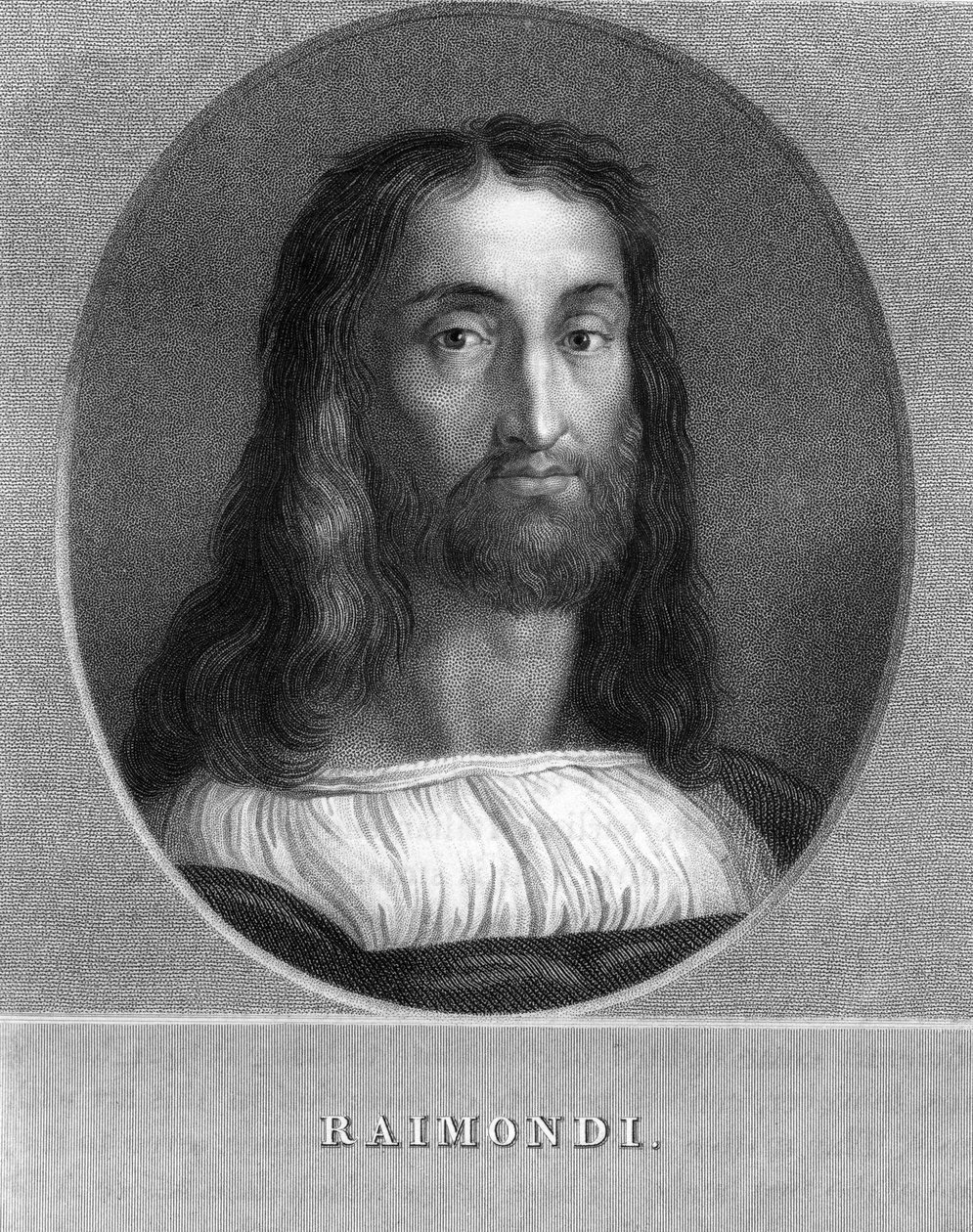 Marcantonio Raimondi, incisore italiano da W. Holl