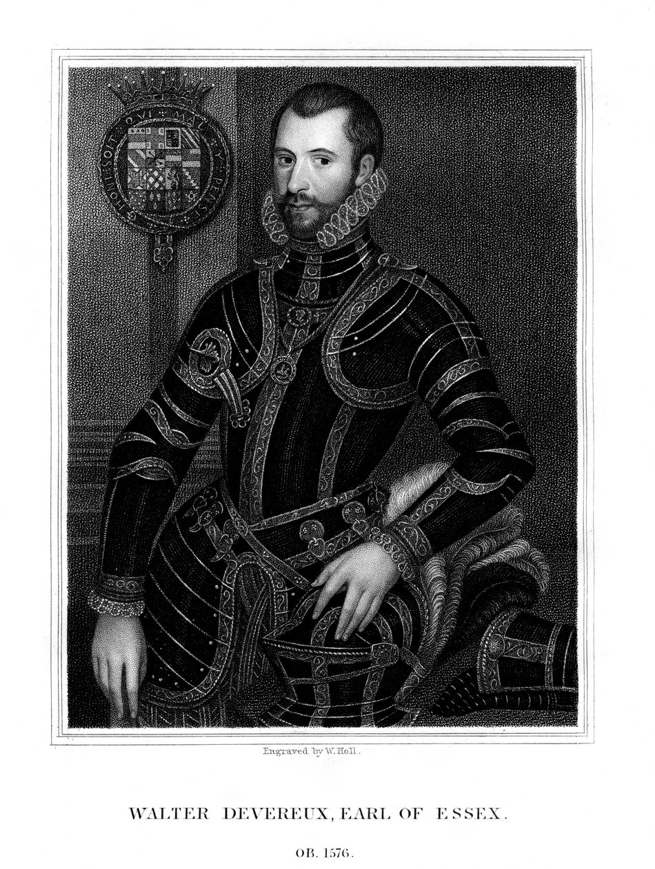 Walter Devereux, 1° Conte di Essex, nobile inglese, 1824 da W. Holl
