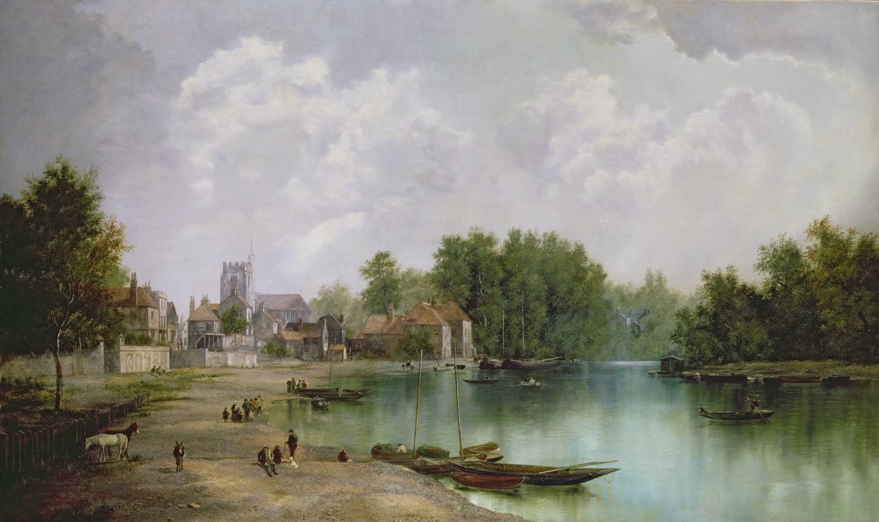 Veduta di Twickenham da W. Howard