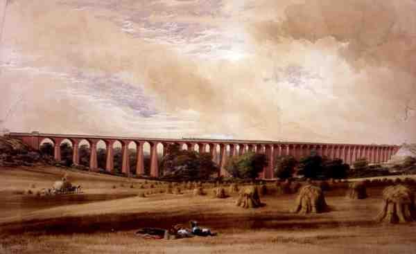 Viadotto di Welwyn, c.1850 da W. Humber