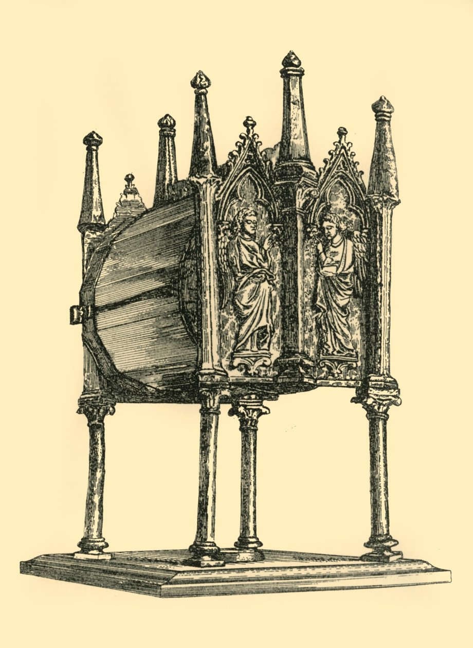 Reliquiario, XIV secolo, 1881 da W. M. McGill