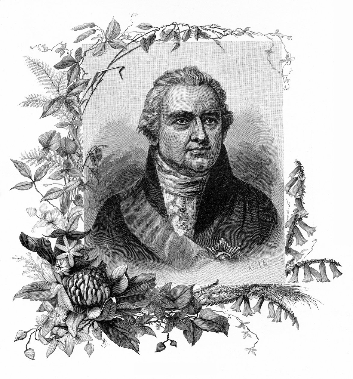 Sir Joseph Banks, naturalista e botanico inglese, 1886 da W. Macleod