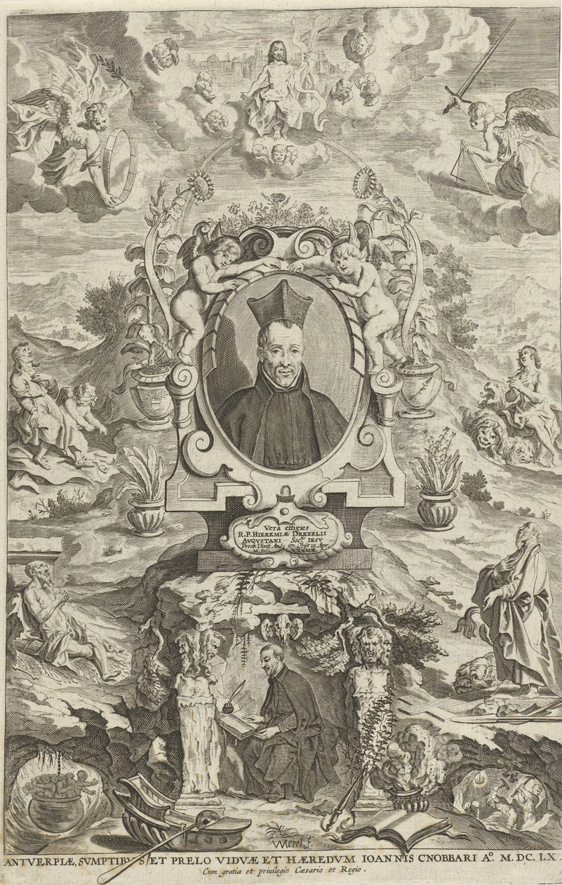 Ritratto di Jeremias Drexel da W Merel van