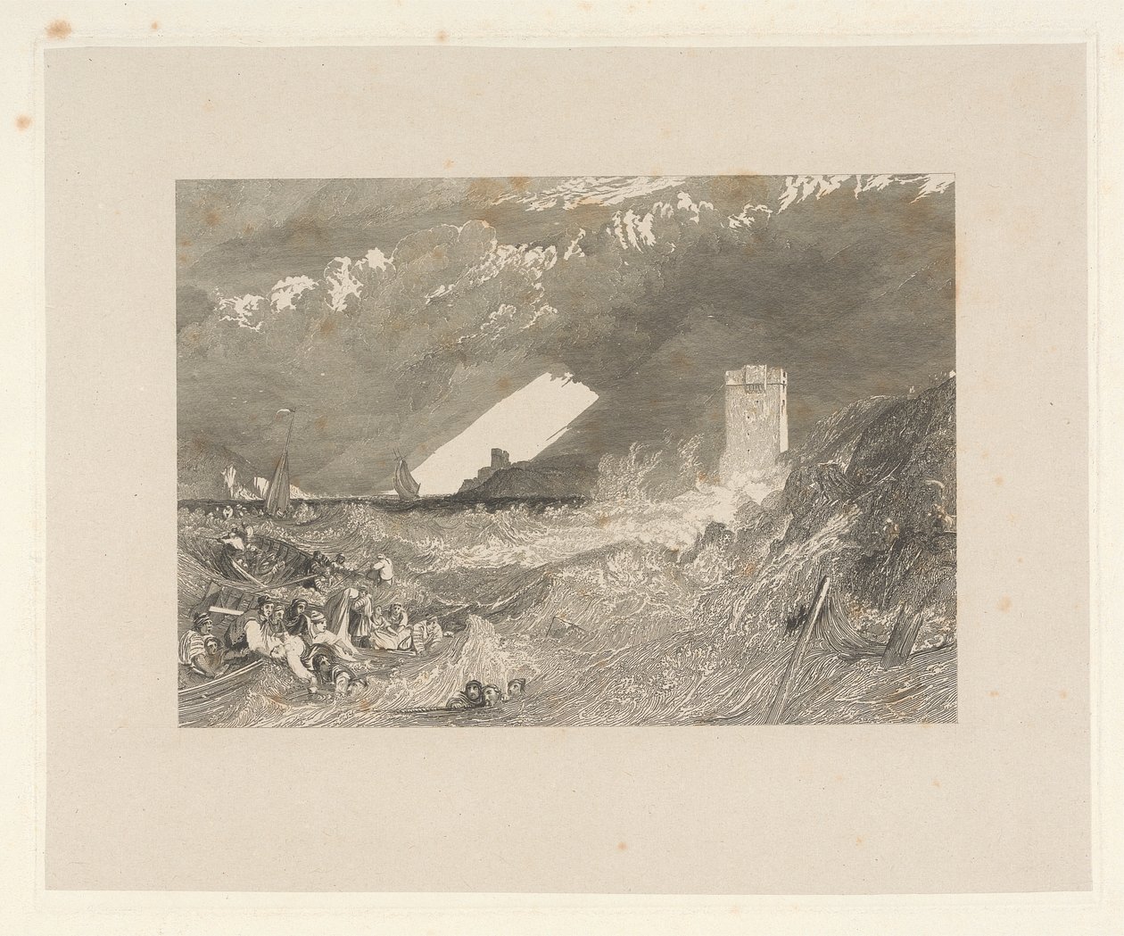 Ingresso al porto di Fowey, Cornovaglia da W. R. Smith