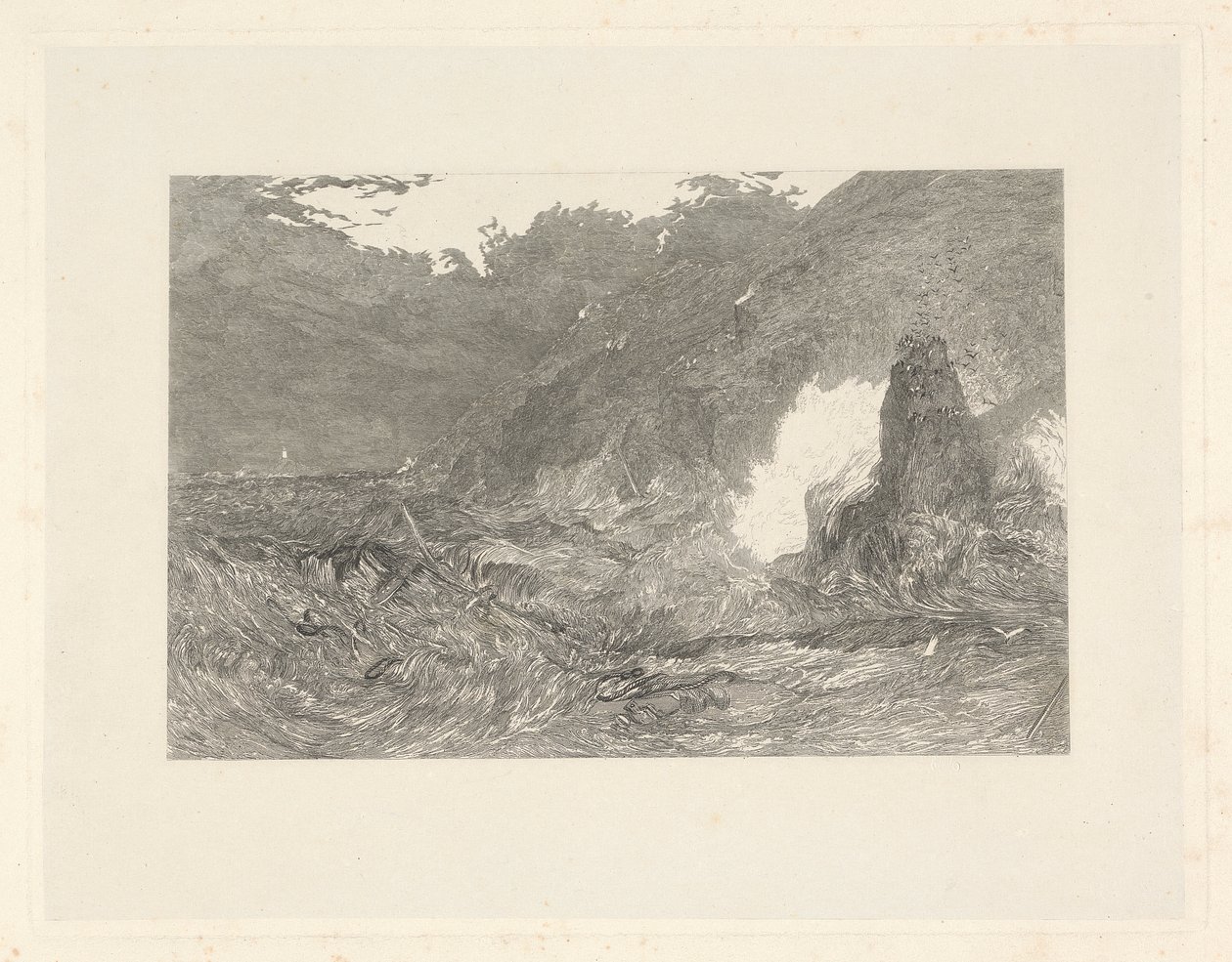 Faro di Longships, Lands End da W. R. Smith