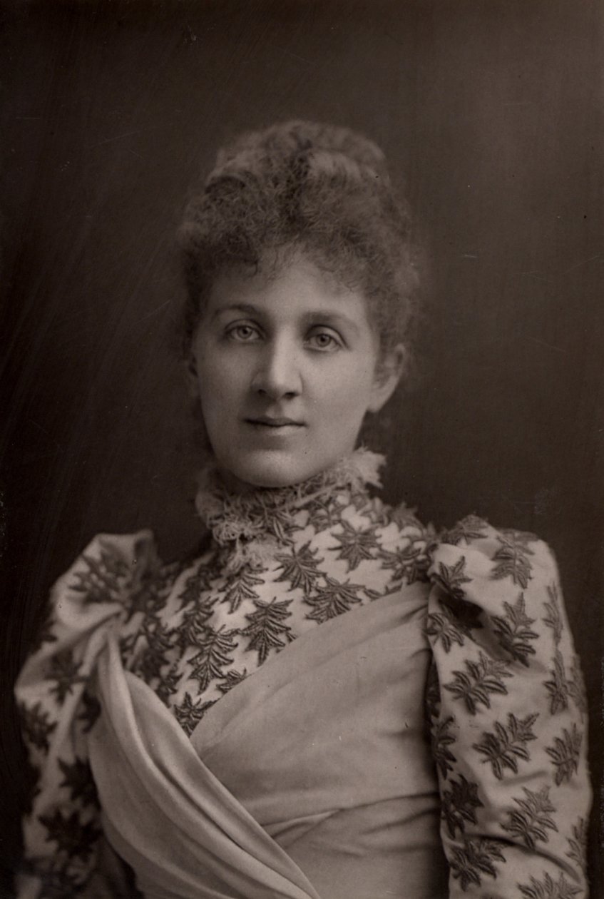 Liza Lehmann, soprano e compositrice inglese da W. and D. (after) Downey
