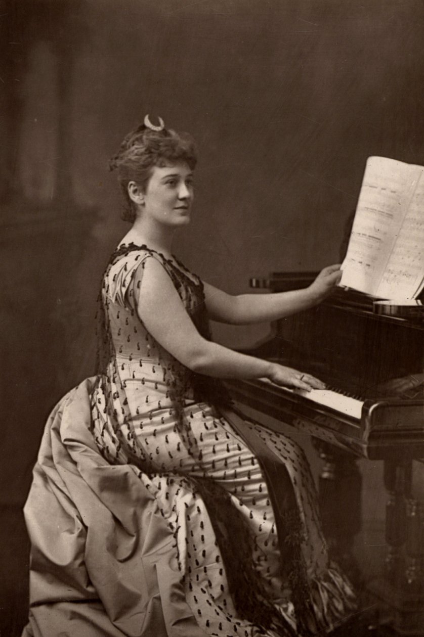 Madame Nordica (Lilian Norton) (1857-1914) soprano americana (woodburytype) da W. and D. (after) Downey