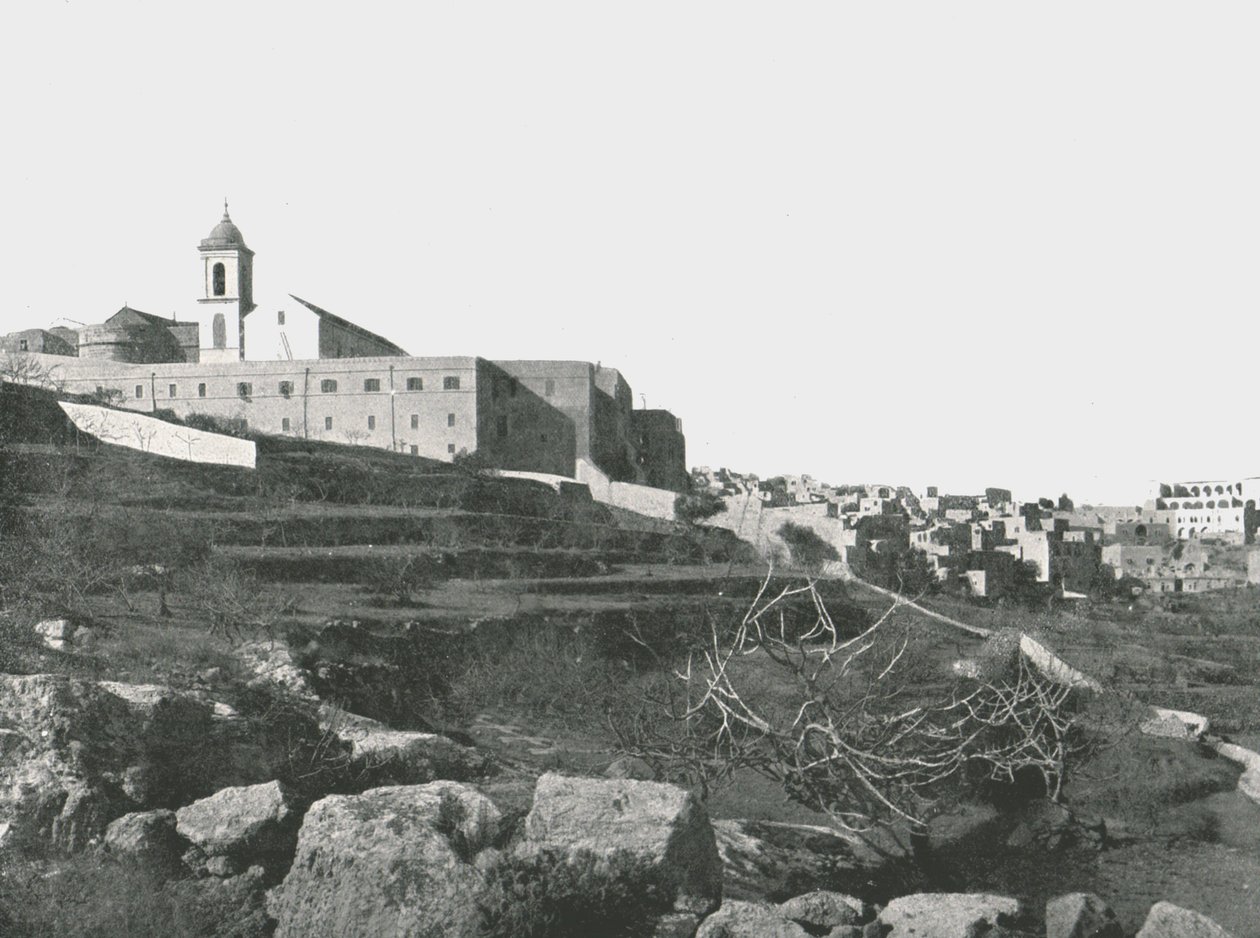 La Chiesa della Natività, Betlemme, Palestina, 1895 da W and S Ltd
