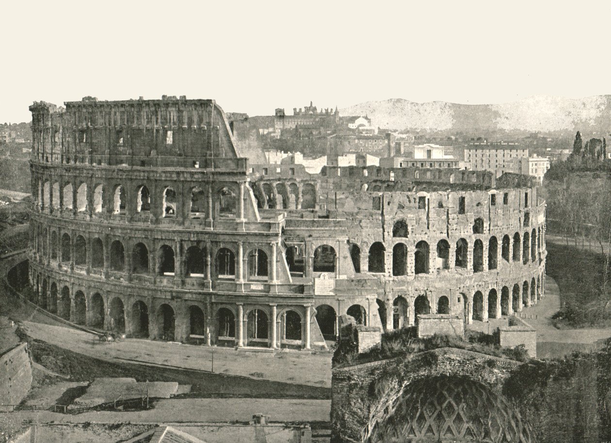 Il Colosseo, Roma, Italia, 1895 da W and S Ltd