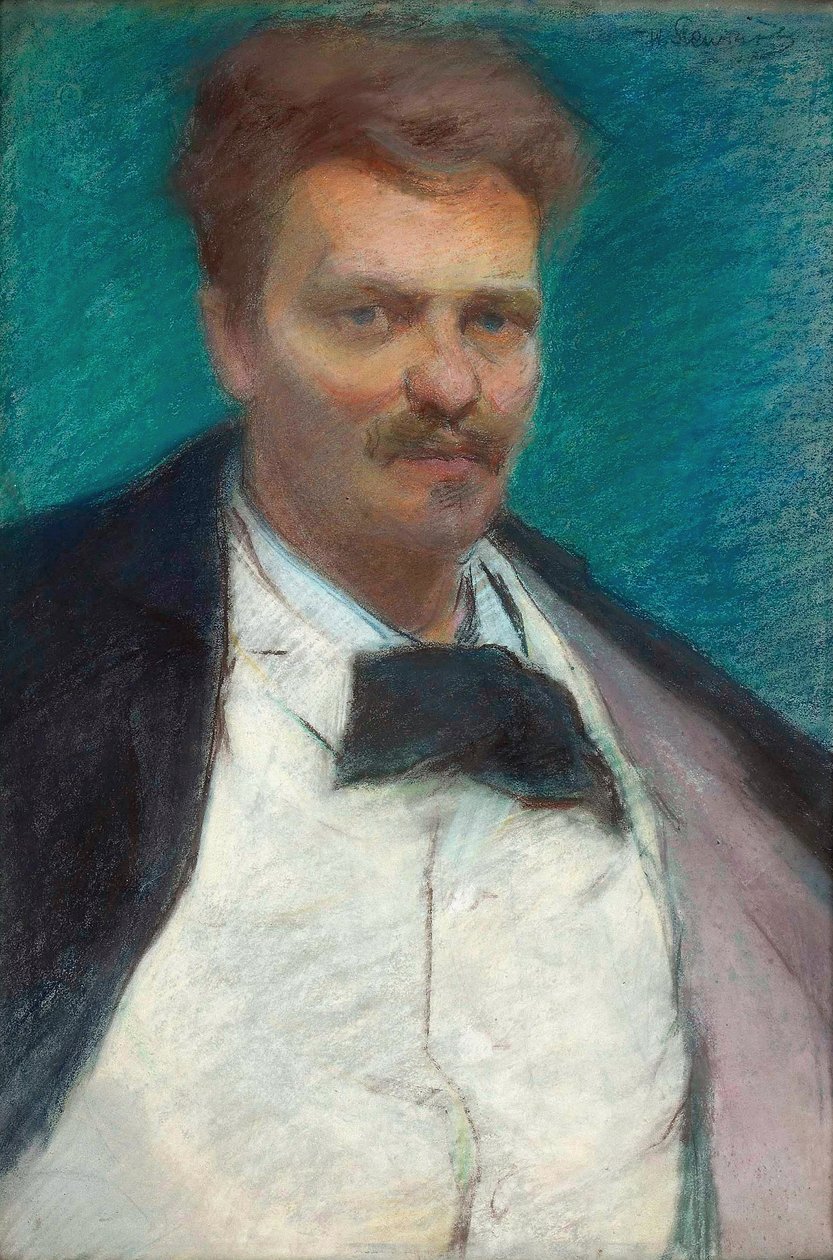 Ritratto di August Strindberg da Wadysaw Slewinski
