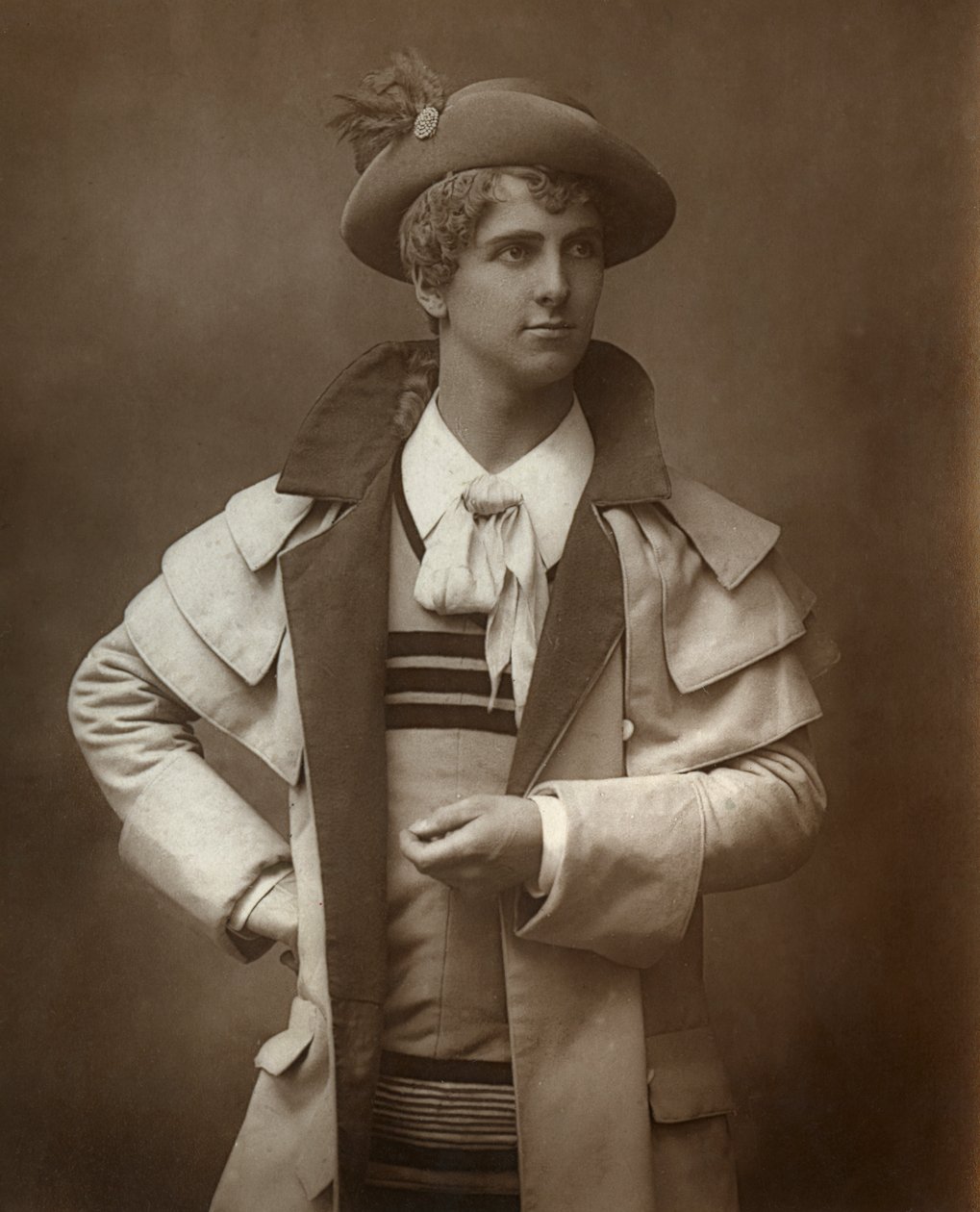 C Hayden Coffin, attore e cantante britannico, 1887 da Walery