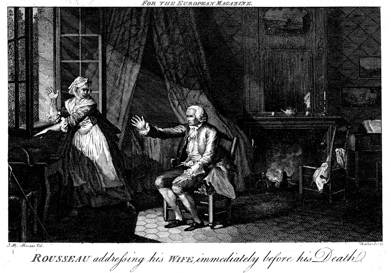 Jean Jacques Rousseau 1712-1778, filosofo e pedagogista dell