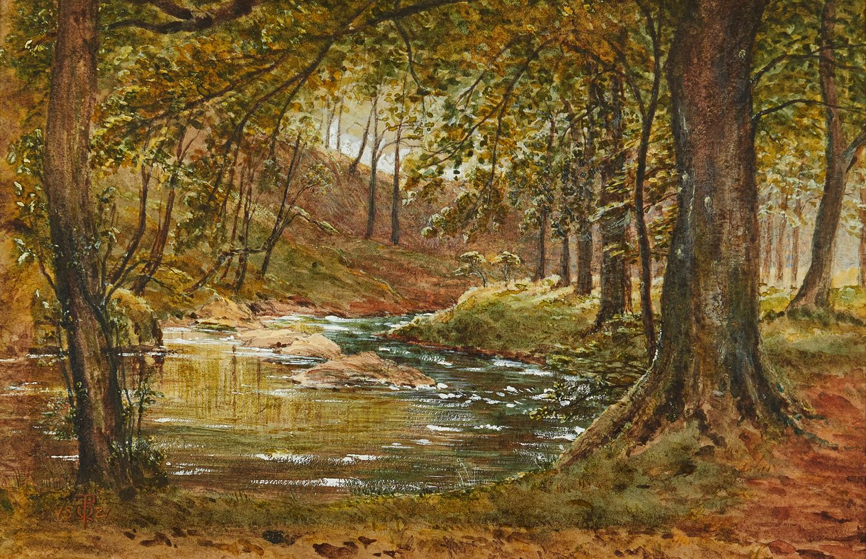 Una radura nella foresta da Waller Hugh Paton